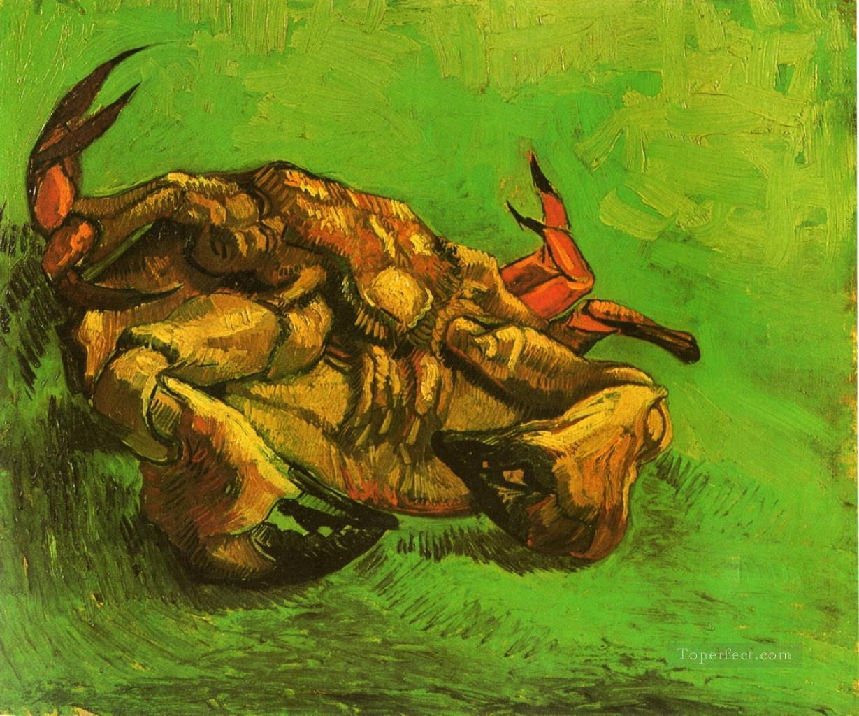 Cangrejo en su espalda Vincent van Gogh Pintura al óleo